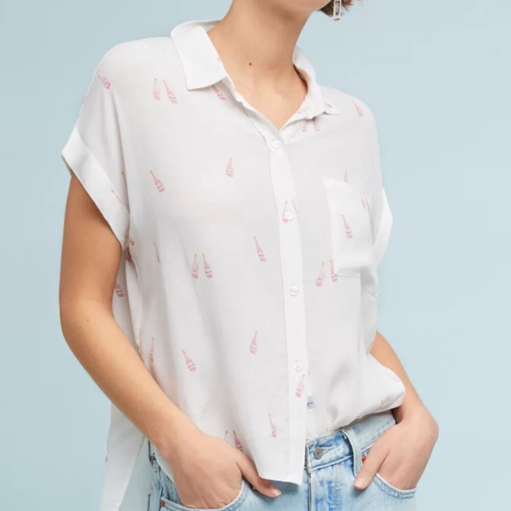 Rails Rosé Top, Size M